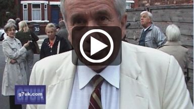 Exclusive interview with Martin Bell and his full speech at the 'Hazel Must Go' meeting.