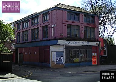 Old motorcycle shop on Liverpool Road