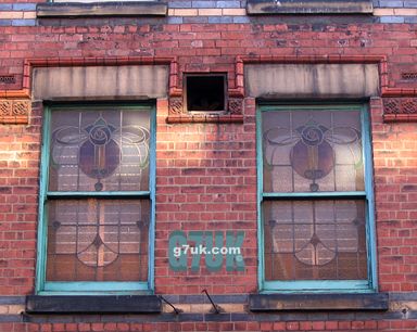 Windows and tiles, Nothern Quarter, Manchester