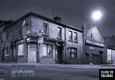 old pub on the corner of Radium Street, Ancoats, Manchester