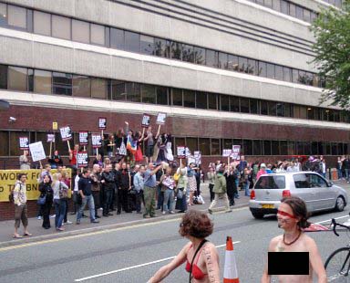World Naked Bike Ride 2009 - Manchester