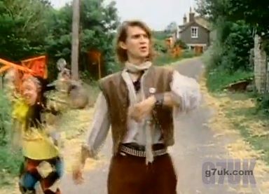 Locations from the Safety Dance video: the country lane