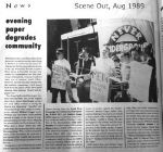 Scene Out, August 1989