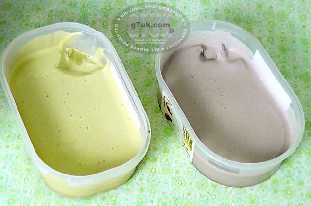 Home-made ice cream