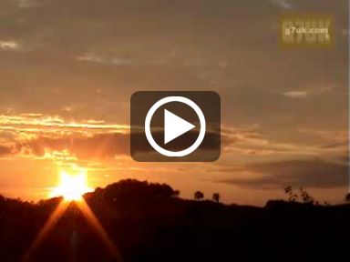 30 minutes of sunset in 30 seconds - timelapse video