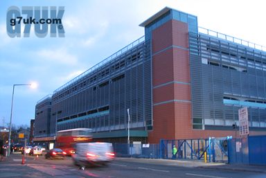 new multi-storey car-park, Upper Brook Street, Manchester