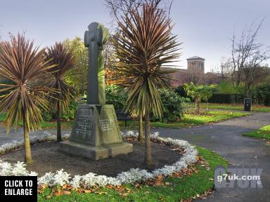 The site of St. John's Church, Byrom Street, Manchester