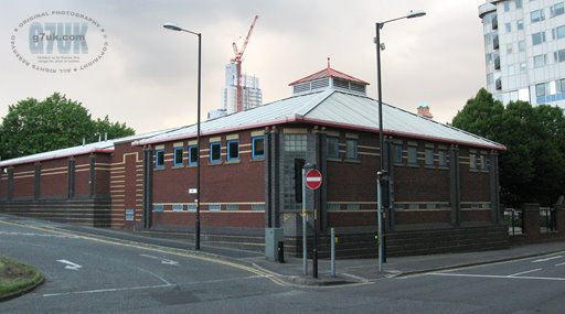 1980s buildings at the rear of the BBC's Oxford Road site.