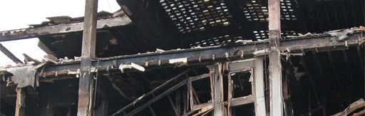 Demolition reveals glass roof at the former Dobbins shop