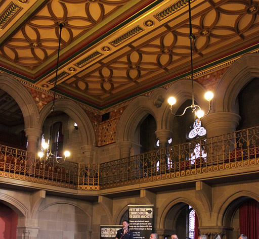 Police With pride discussion at Manchester Town Hall, 21 August 2013