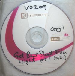 DVD of Get Bent video footage