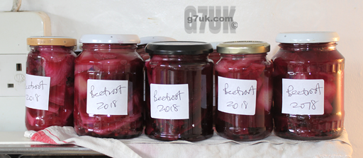 Pickled beetroot