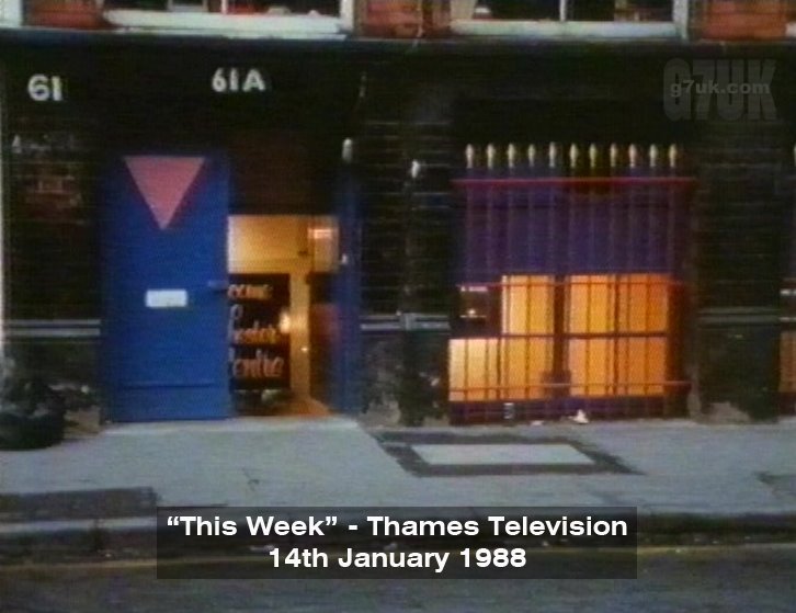Manchester Gay Centre on This Week in 1988