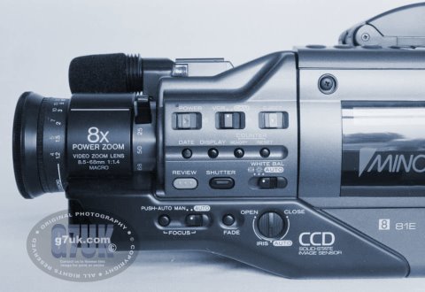 Minolta 81e Video8 camcorder