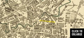 Ogden Street, Ardwick. 1870 map.